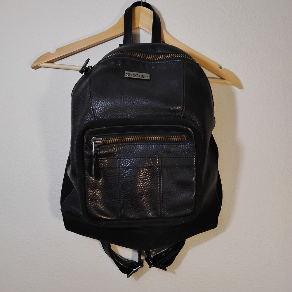 Dr. Martens Black Leather Backpack